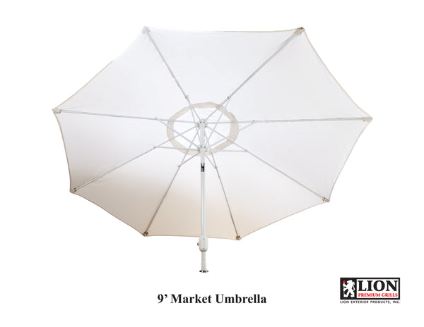 Lion BBQ Grills - 9 Foot Market Umbrella