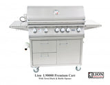 Lion BBQ Grills - L90000 40 Inch BBQ Grill and Cart Combo