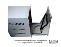 Lion BBQ Grills - Multi Functional Bin with Locking Strap