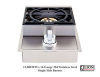 Lion BBQ Grills - Single Side Burner